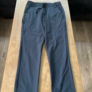 FIGS- scrub trouser skinny in dark harbor size small